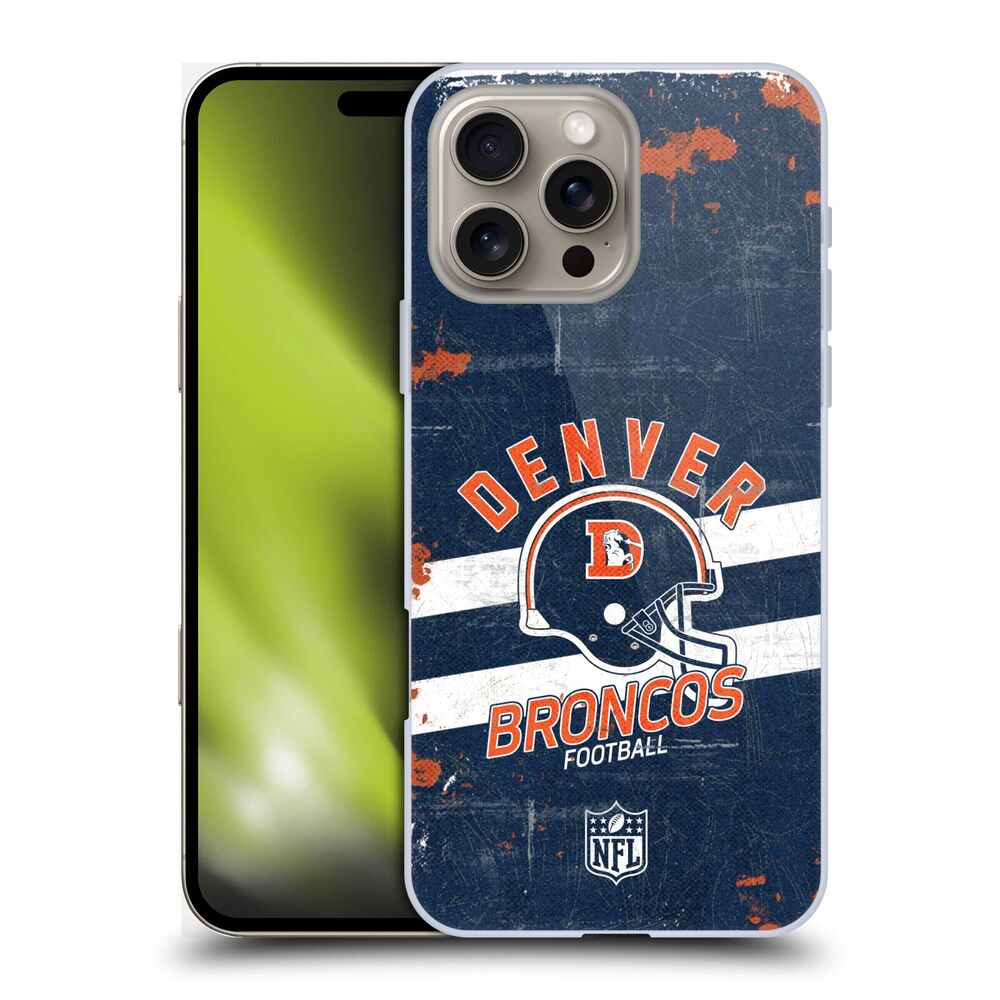 DENVER BRONCOS（NFL） デンバーブロンコス - Helmet Distressed ハード case