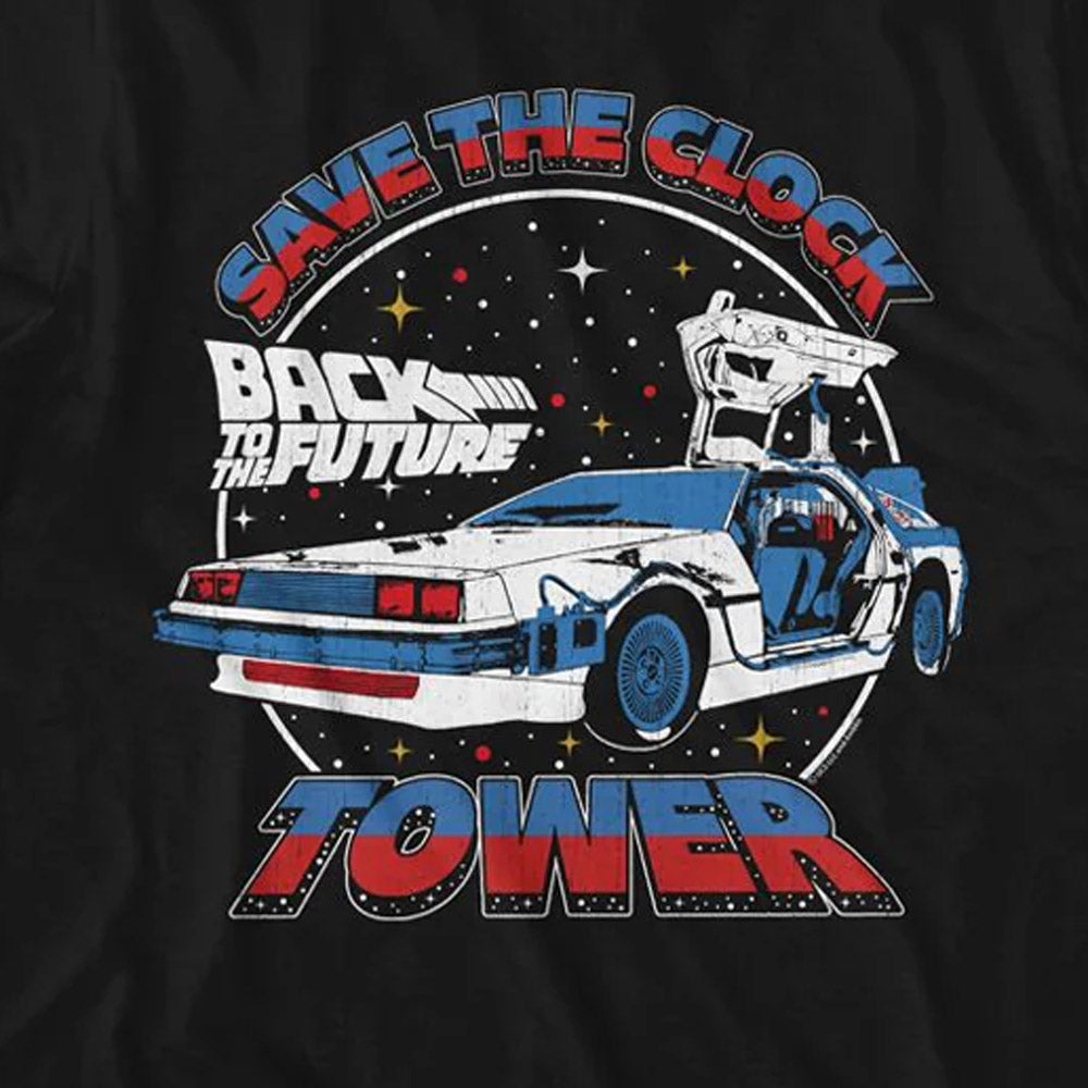 
                  
                    【予約商品】 BACK TO THE FUTURE バックトゥザフューチャー (劇場公開 40周年 ) - CLOCK TOWER SPLIT / Tシャツ / メンズ
                  
                