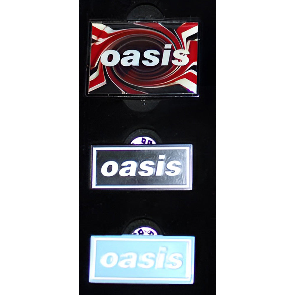 
                  
                    OASIS オアシス (10月 来日 記念 ) - Collectable Pin Badge Set / 6個セット / バッジ
                  
                