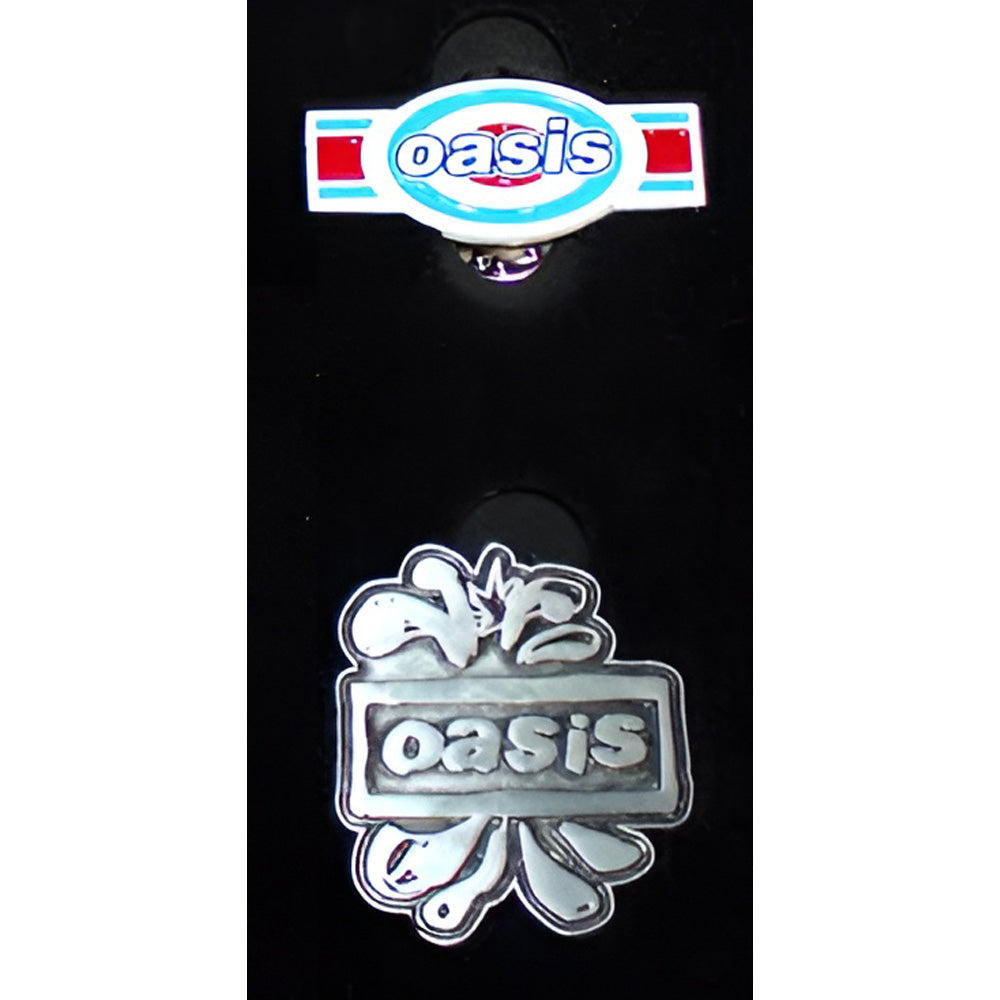 
                  
                    OASIS オアシス (10月 来日 記念 ) - Collectable Pin Badge Set / 6個セット / バッジ
                  
                