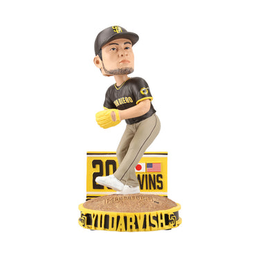 YU DARVISH - 日米通算200勝記念 MLB公式・限定 Collector's Bobblehead (記念台座付) / 日本限定モデル1000個