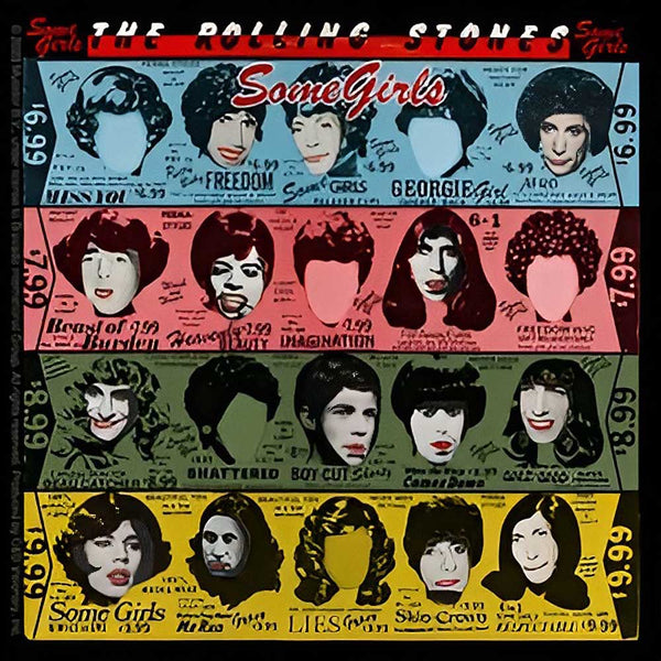 ROLLING STONES ローリングストーンズ - Some Girls / ステッカー