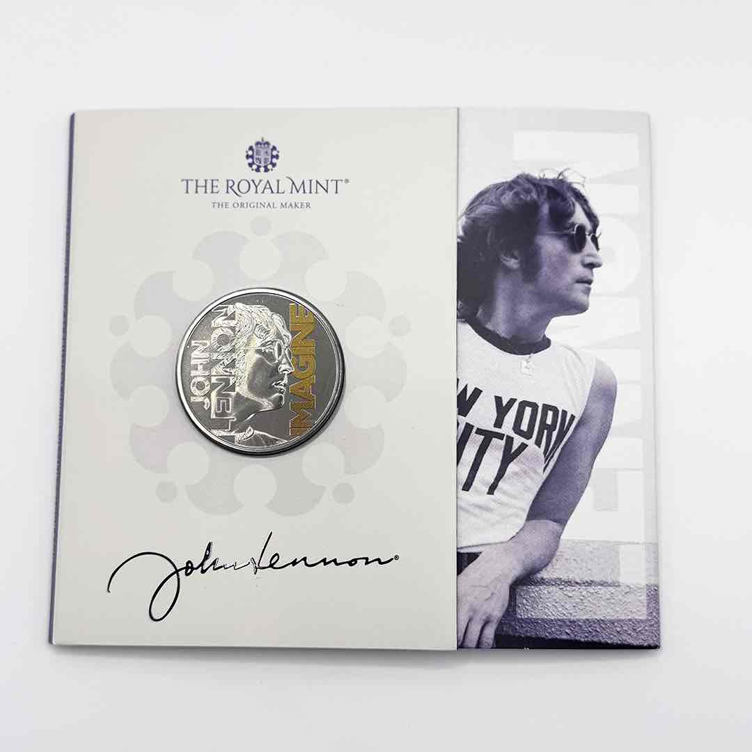 
                  
                    【予約商品】 JOHN LENNON ジョンレノン (生誕 85年 ) - 2025 UK £5 Brilliant Uncirculated Colour Coin 世界限定10,000 / 英国王立造幣局 / コイン
                  
                