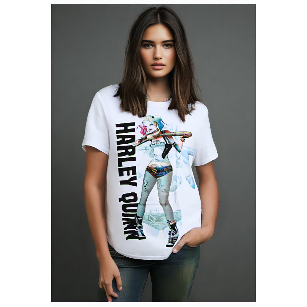 
                  
                    SUICIDE SQUAD スーサイドスクワッド (ジョーカー 生誕 80周年 ) - HARLEY QUINN POSTER / レア / Tシャツ / メンズ
                  
                
