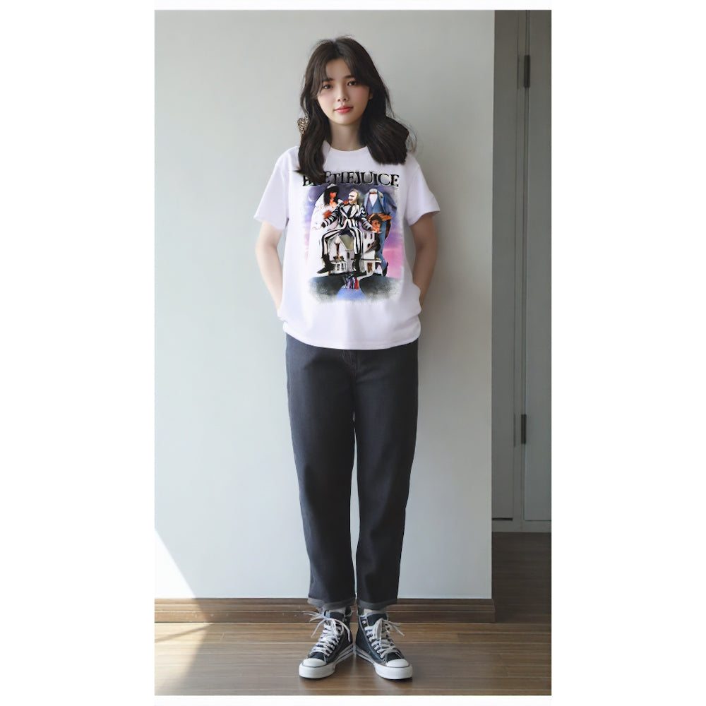 
                  
                    BEETLEJUICE ビートルジュース - Poster White / Tシャツ / メンズ
                  
                