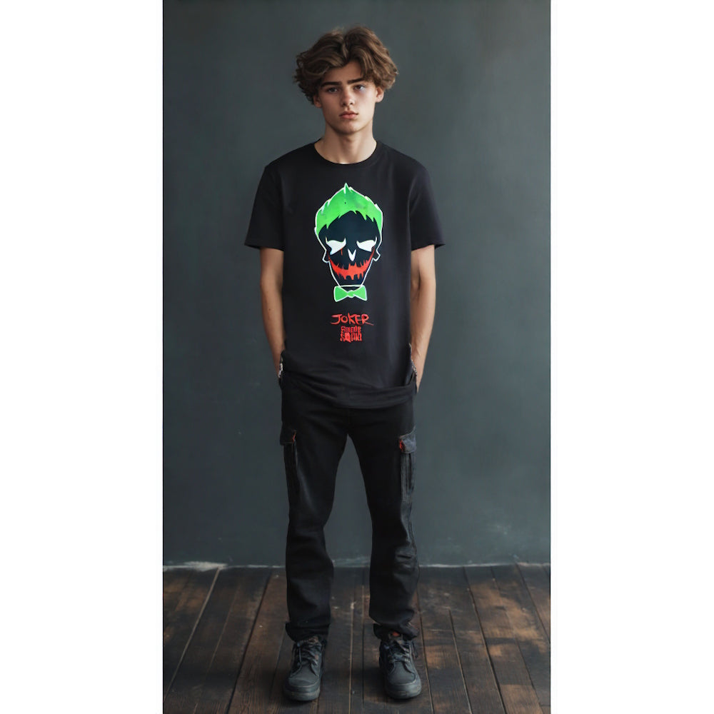 
                  
                    SUICIDE SQUAD スーサイドスクワッド (ジョーカー 生誕 80周年 ) - JOKER ICON / ヴィンテージ / Tシャツ / メンズ
                  
                