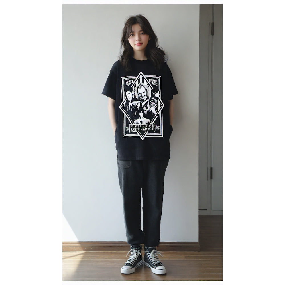 
                  
                    BEETLEJUICE ビートルジュース - BW Poster / Snow Wash / Tシャツ / メンズ
                  
                