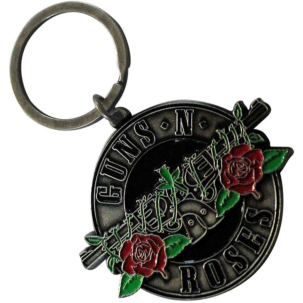 GUNS N ROSES - (5月 来日 記念 ) - Silver Circle Logo