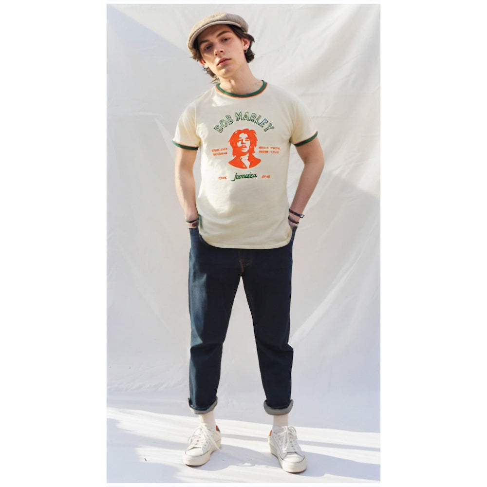 
                  
                    BOB MARLEY ボブマーリー (生誕 80年 ) - Thing Called Love / リンガー / Tシャツ / メンズ
                  
                