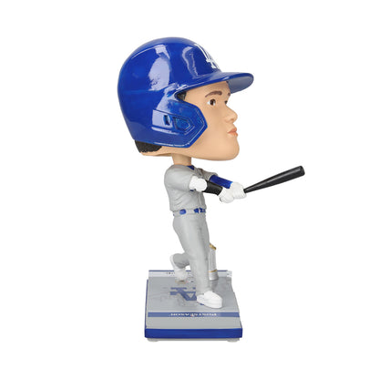SHOHEI OHTANI 大谷翔平 - 初ワールドシリーズ制覇ボブルヘッド 世界限定7000体ビッグヘッドモデル トロフィー＆チケット台座付 / MLB公式 / フィギュア・人形