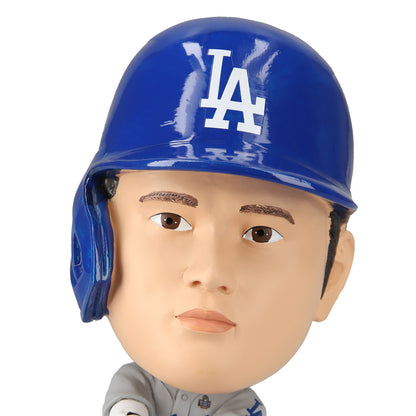 SHOHEI OHTANI 大谷翔平 - 初ワールドシリーズ制覇ボブルヘッド 世界限定7000体ビッグヘッドモデル トロフィー＆チケット台座付 / MLB公式 / フィギュア・人形
