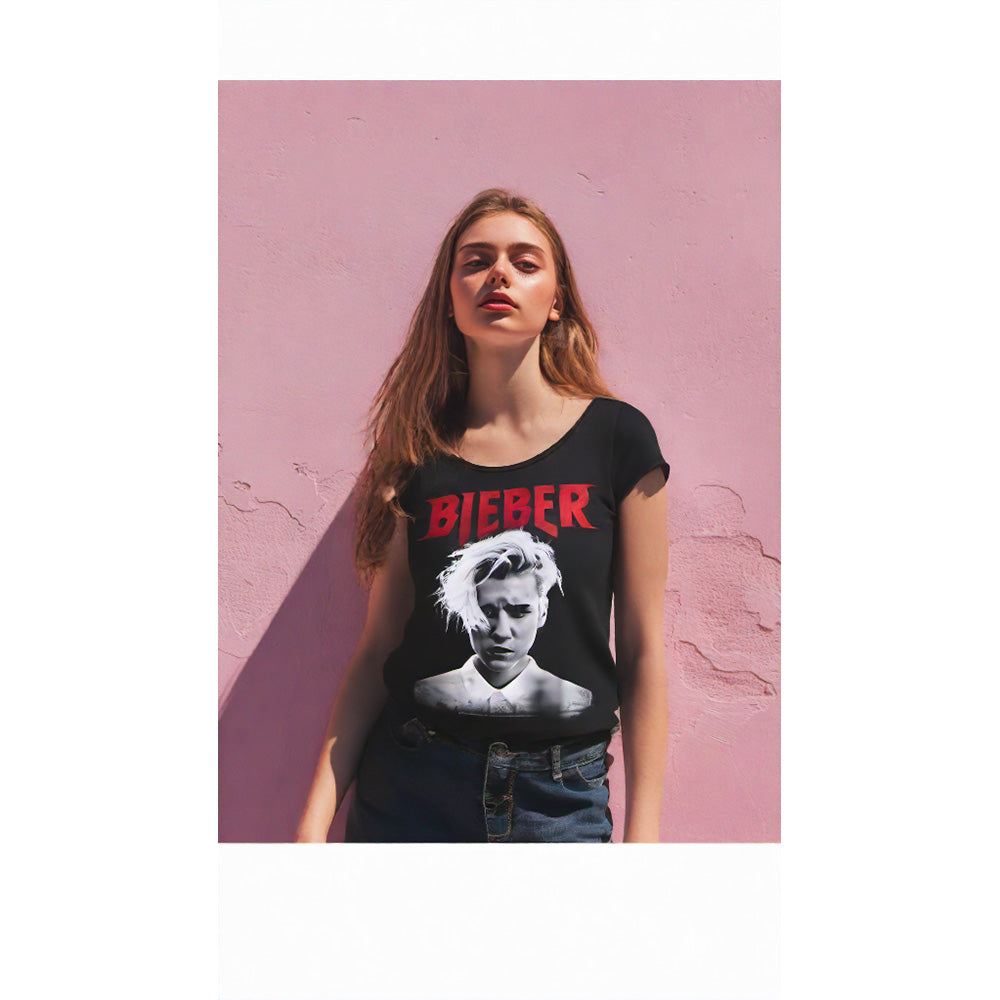 
                  
                    JUSTIN BIEBER ジャスティンビーバー (新譜 発売 ) - PURPOSE WORLD TOUR 2017 / Amplified（ ブランド ） / レア / Tシャツ / レディース
                  
                