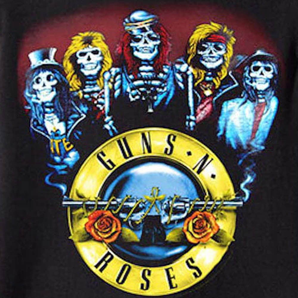 
                  
                    GUNS N ROSES ガンズアンドローゼズ (結成 40周年 ) - SKELETON / Amplified（ ブランド ） / Tシャツ / レディース
                  
                