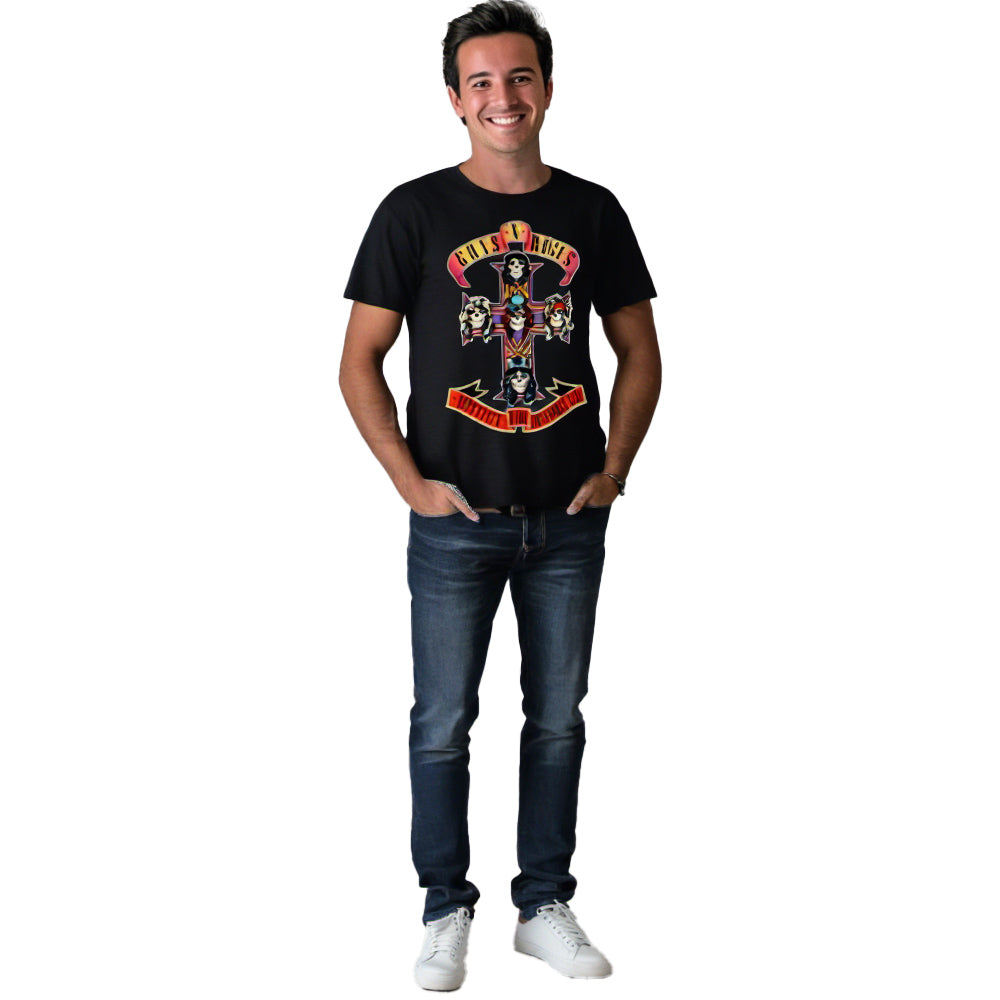 
                  
                    GUNS N ROSES ガンズアンドローゼズ (デビュー 40周年 ) - APPETITE FOR DESTRUCTION / Tシャツ / メンズ
                  
                