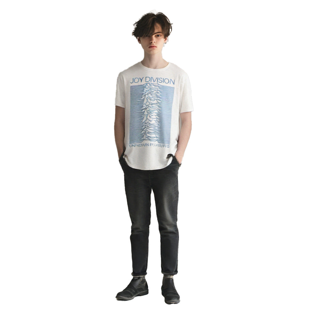 
                  
                    JOY DIVISION ジョイディビジョン - Unknown Pleasures Blue on White / Tシャツ / メンズ
                  
                