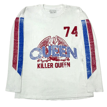 QUEEN - (フレディ 生誕 80年 ) - Killer Queen '74 Stripes / アームプリントあり / 長袖
