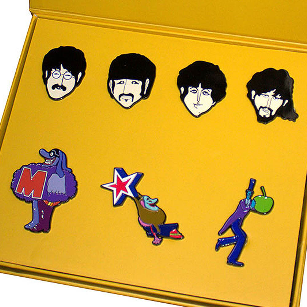 
                  
                    THE BEATLES ビートルズ (結成 65周年 ) - Yellow Submarine Characters / ピンバッジセット / バッジ
                  
                