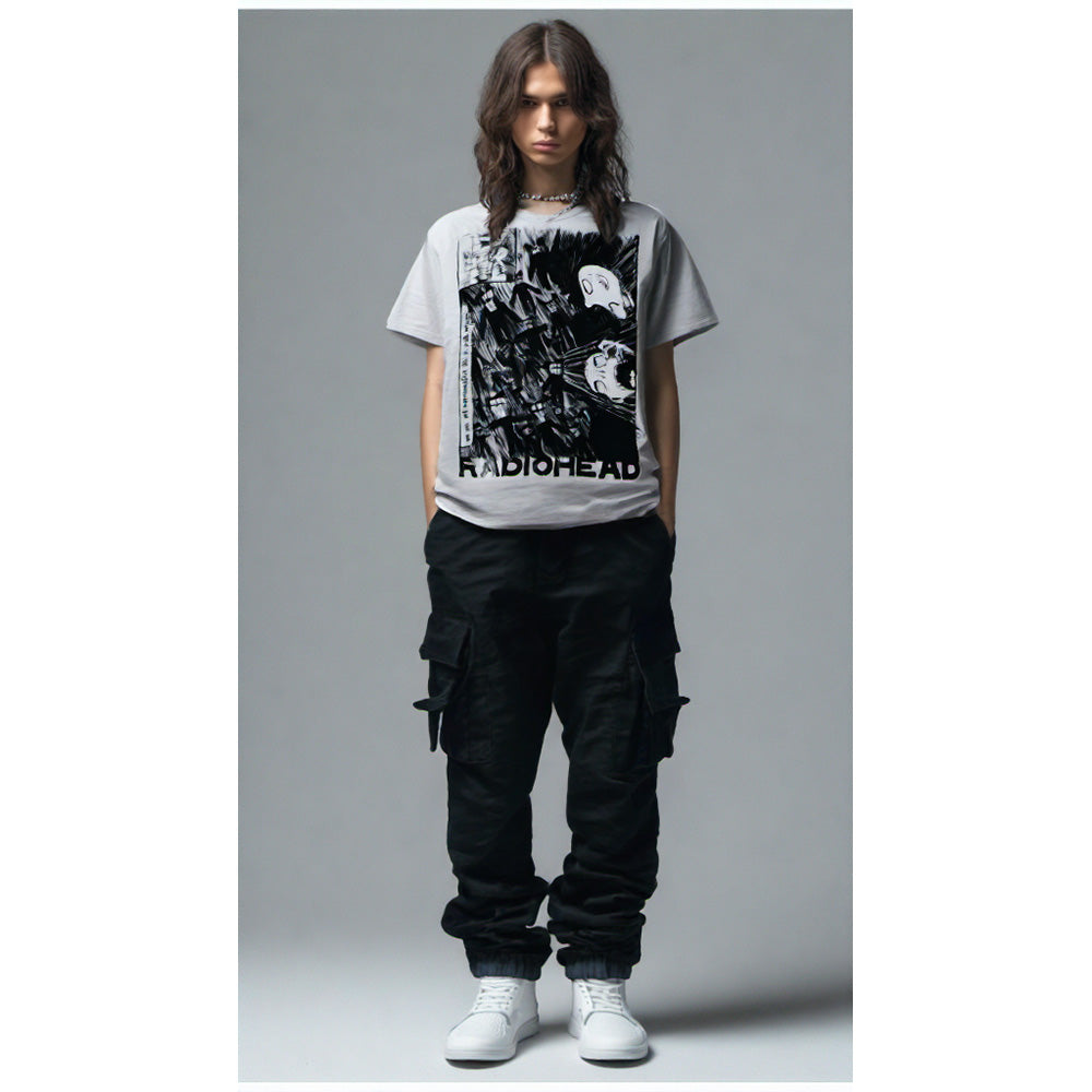 
                  
                    RADIOHEAD レディオヘッド (結成 35周年 ) - Scribble / オーガニックコットン / Tシャツ / メンズ
                  
                