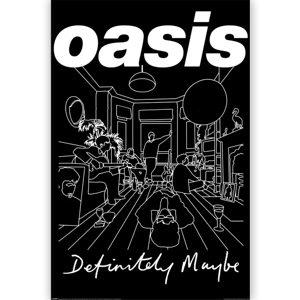 OASIS - (10月 来日 記念 ) - DEFINITELY MAYBE ART