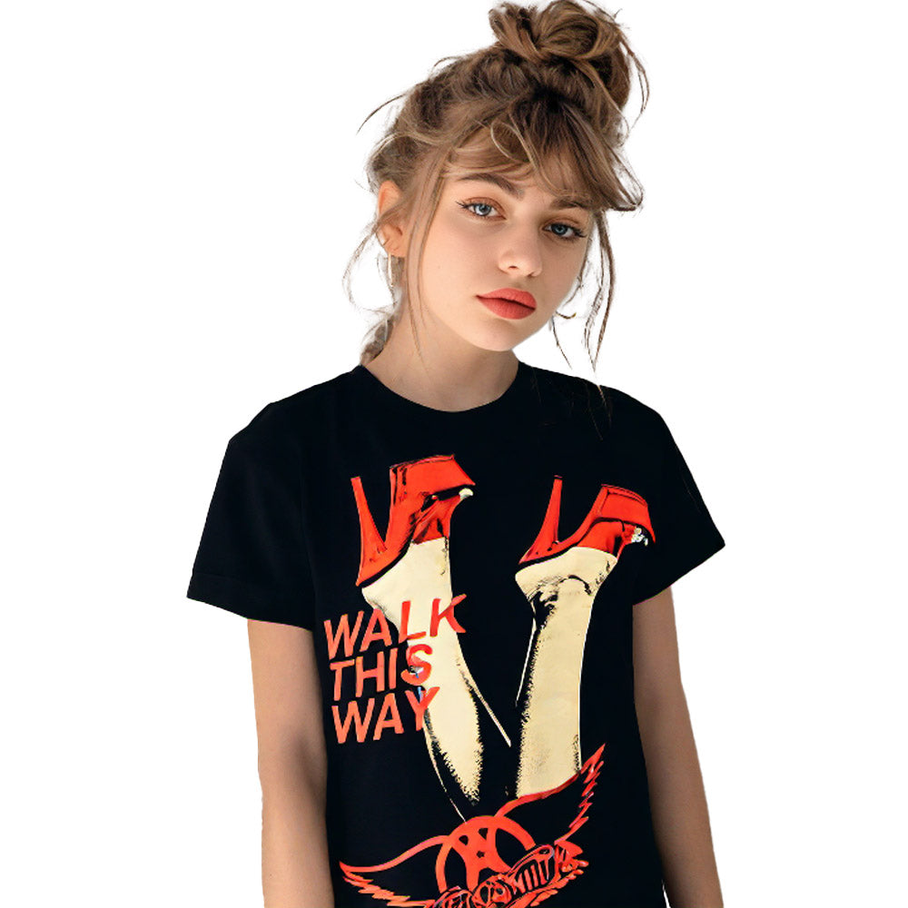 
                  
                    AEROSMITH エアロスミス (結成 55周年 ) - WALK THIS WAY LEGS / Tシャツ / メンズ
                  
                