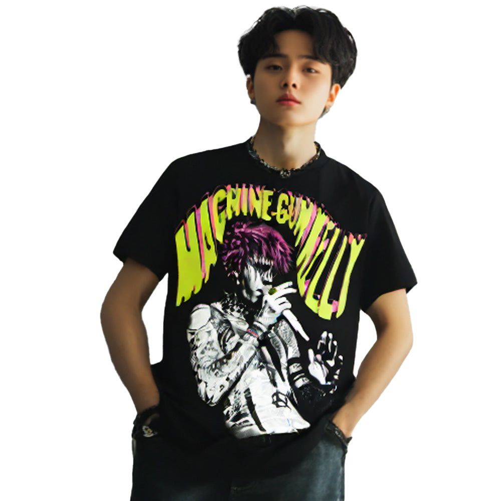 
                  
                    MACHINE GUN KELLY マシンガンケリー - SINGING PHOTO / Tシャツ / メンズ
                  
                