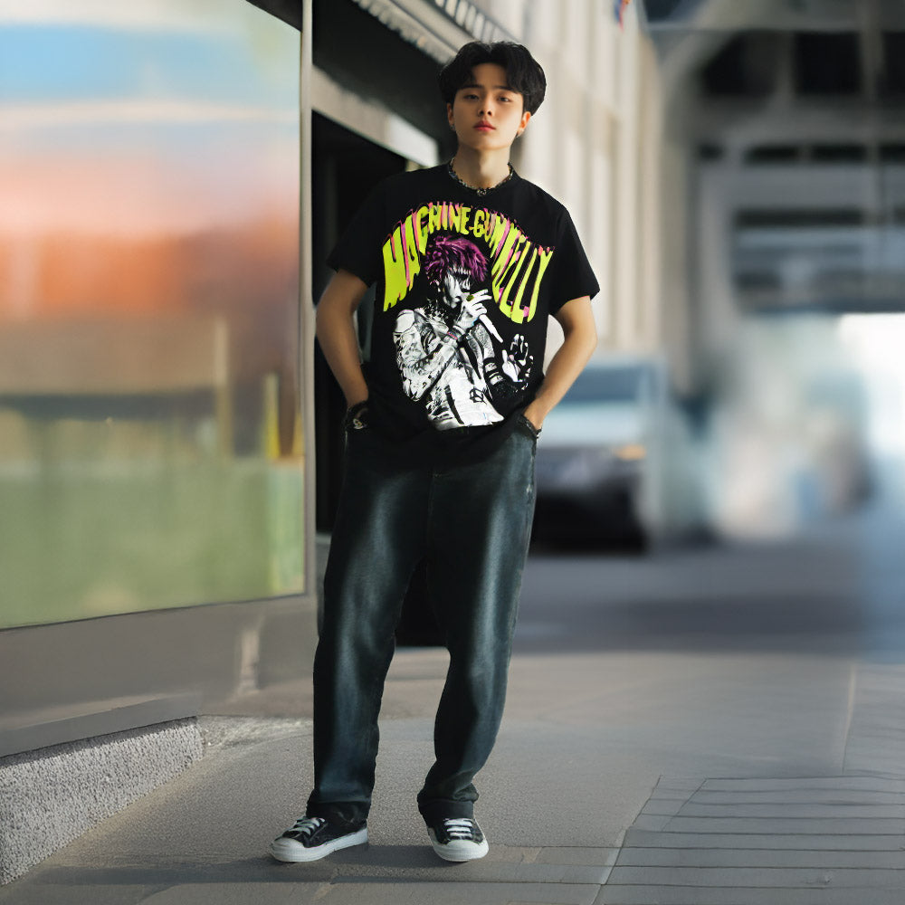 
                  
                    MACHINE GUN KELLY マシンガンケリー - SINGING PHOTO / Tシャツ / メンズ
                  
                