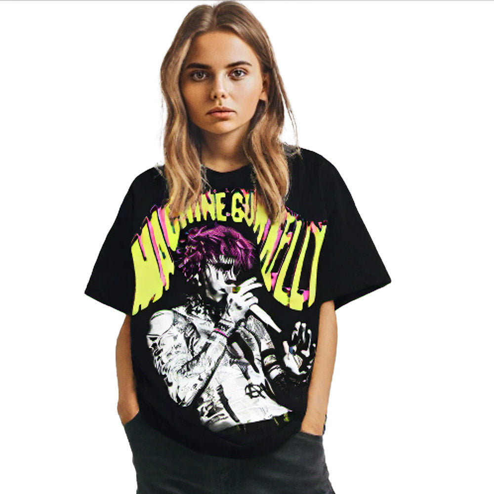 
                  
                    MACHINE GUN KELLY マシンガンケリー - SINGING PHOTO / Tシャツ / メンズ
                  
                