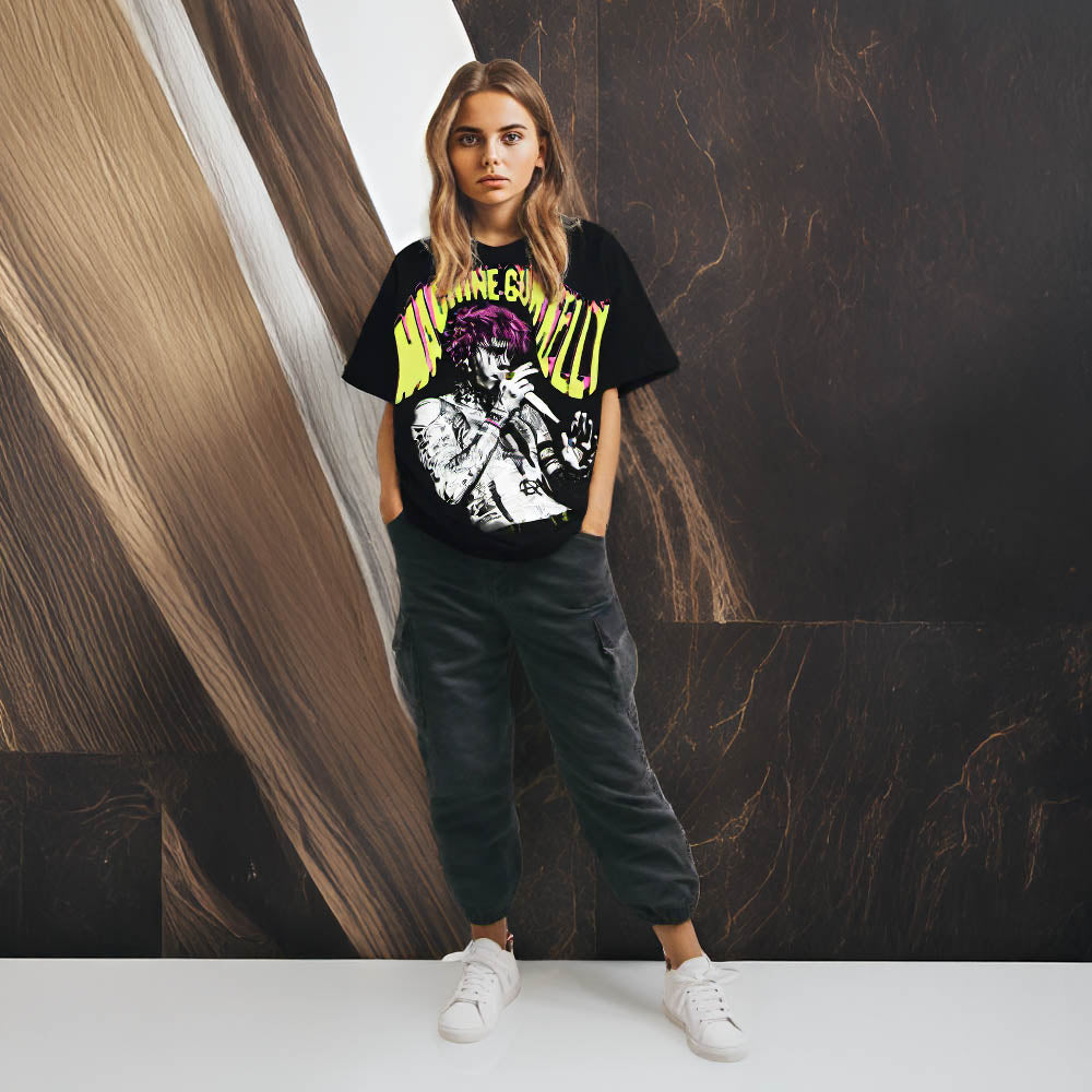 
                  
                    MACHINE GUN KELLY マシンガンケリー - SINGING PHOTO / Tシャツ / メンズ
                  
                