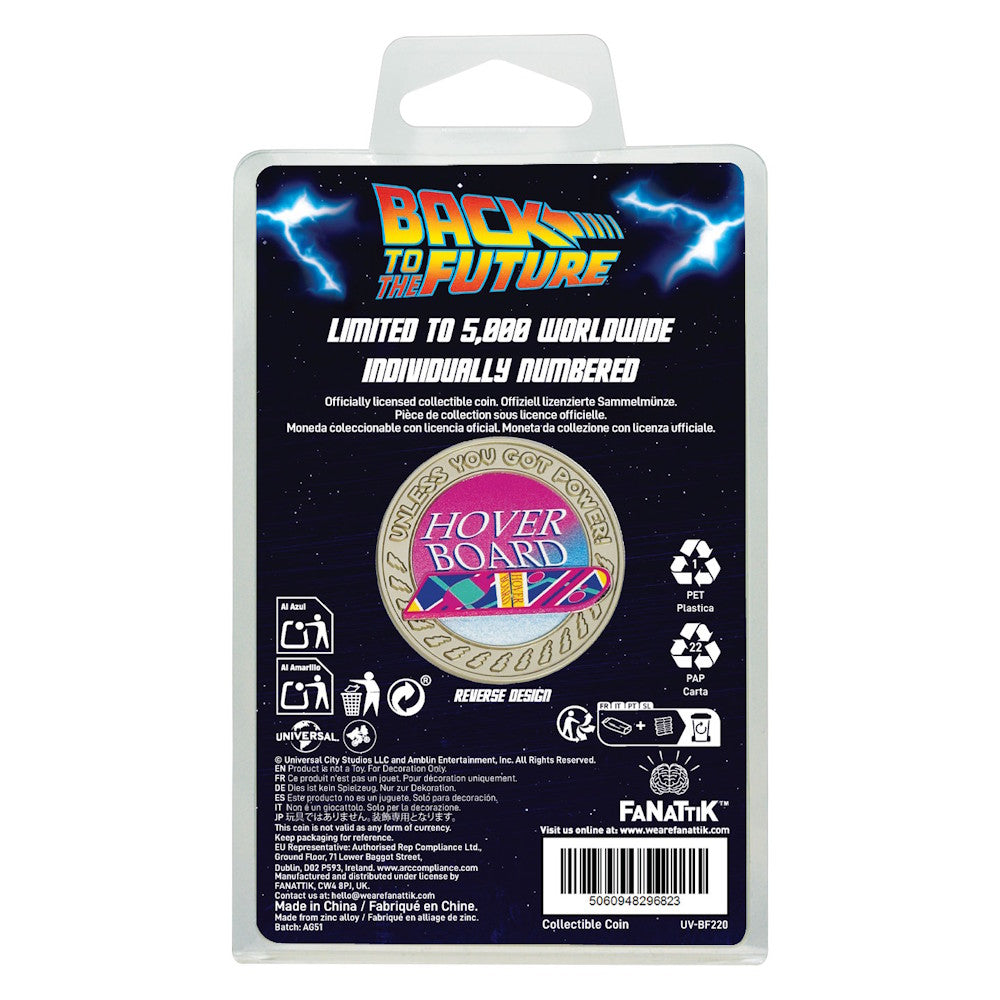 
                  
                    BACK TO THE FUTURE バックトゥザフューチャー - Hoverboard Coin / 世界限定5,000枚 / コイン
                  
                