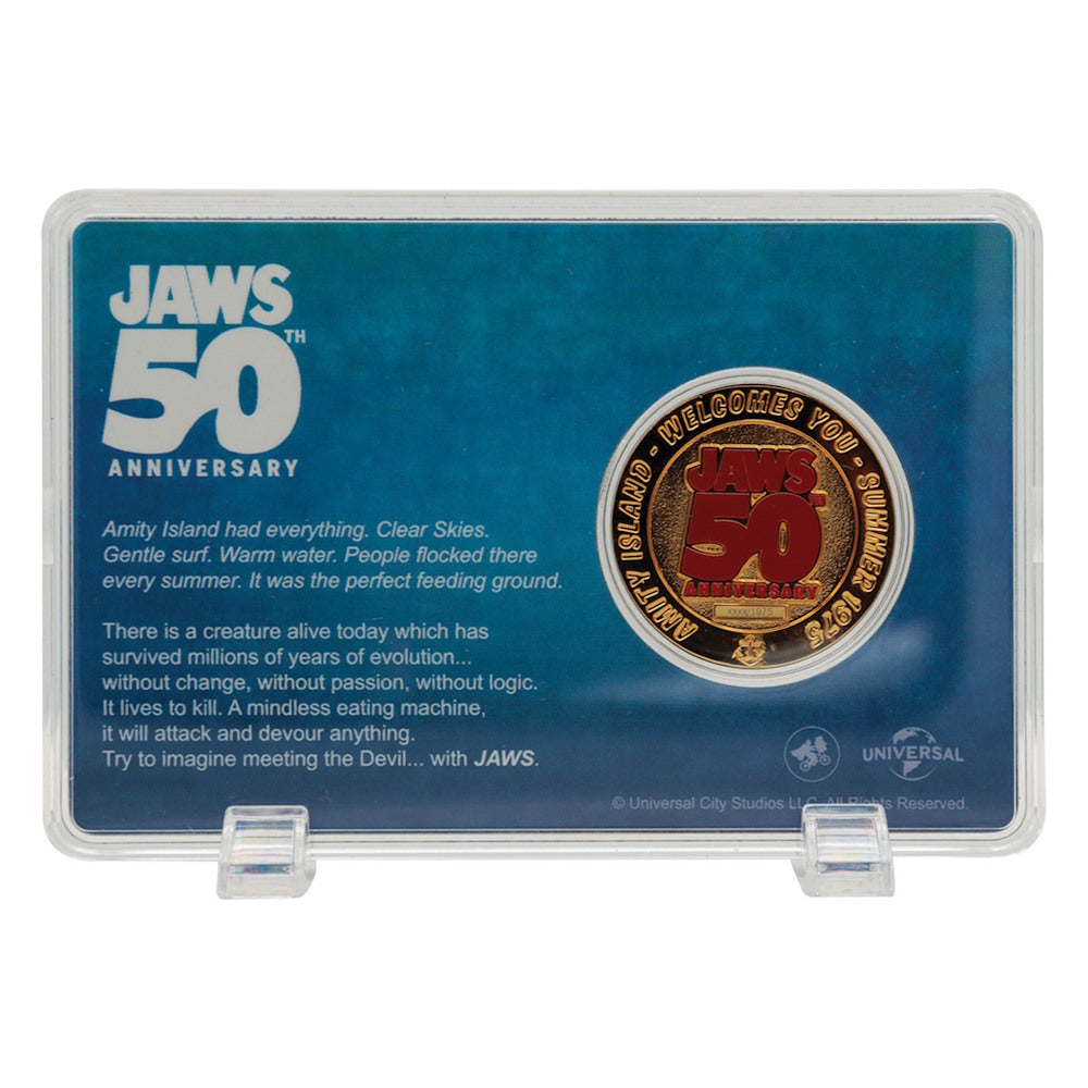 
                  
                    JAWS ジョーズ (公開 50周年 ) - 50th Anniversary 24k Gold Plated Presentation Coin / 世界限定1,975個 / コイン
                  
                