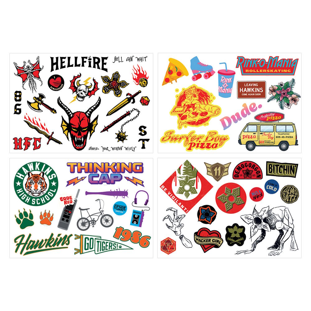 
                  
                    【予約商品】 STRANGER THINGS ストレンジャー・シングス (シーズン5 2025年配信決定 ) - Tech Decals / スマホ・ステッカー
                  
                