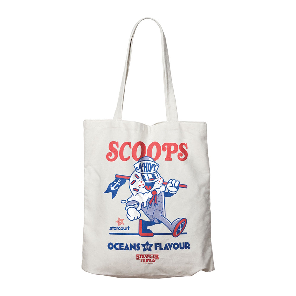 STRANGER THINGS - (シーズン5 2025年配信決定 ) - Scoops Ahoy Tote Bag