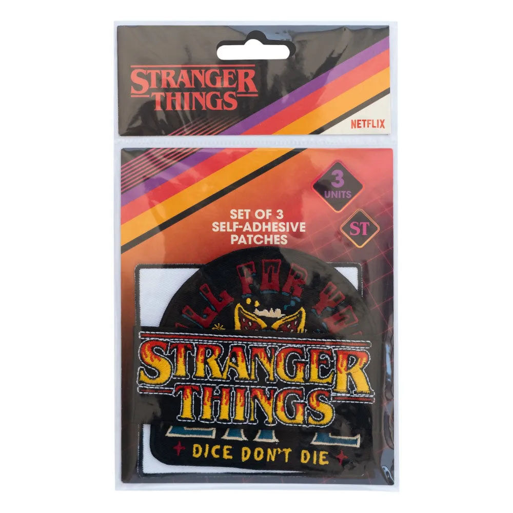 
                  
                    STRANGER THINGS ストレンジャー・シングス (シーズン5 2025年配信決定 ) - ICONOS / 3枚セット / ワッペン
                  
                