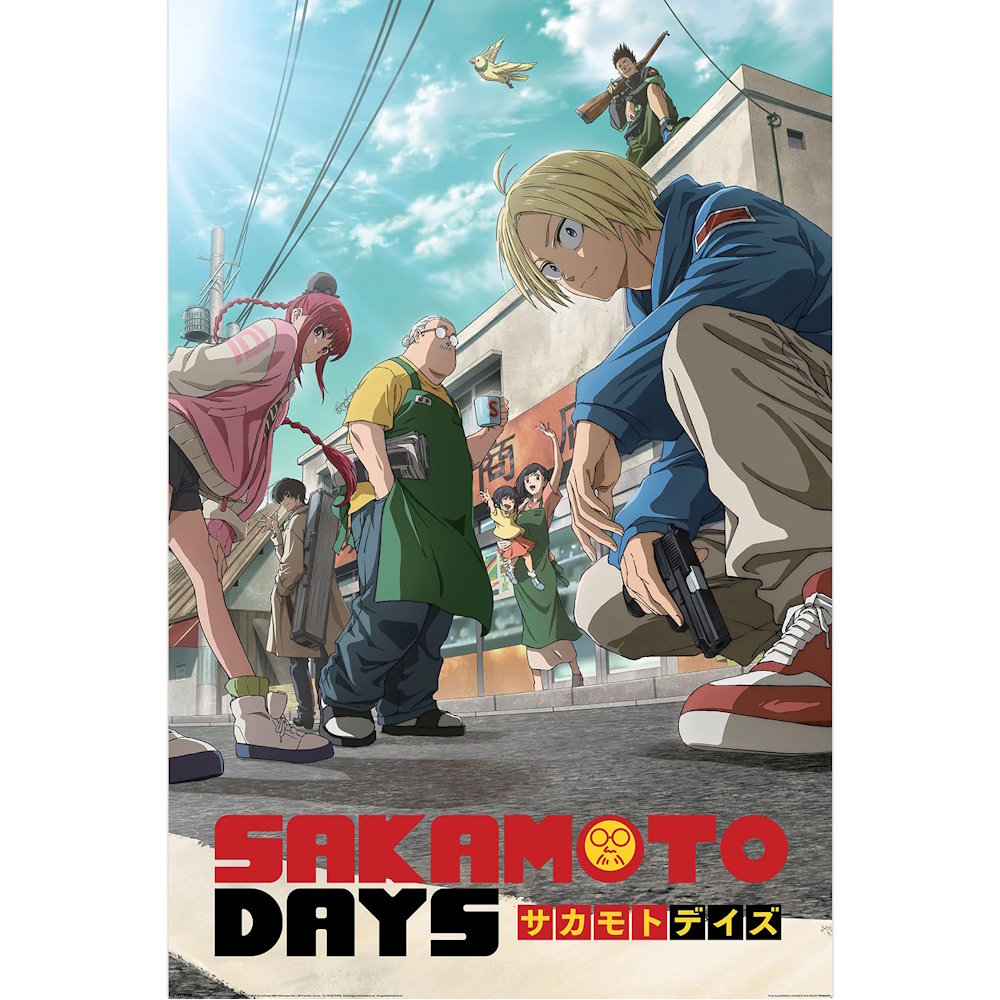 SAKAMOTO DAYS - KEY ART