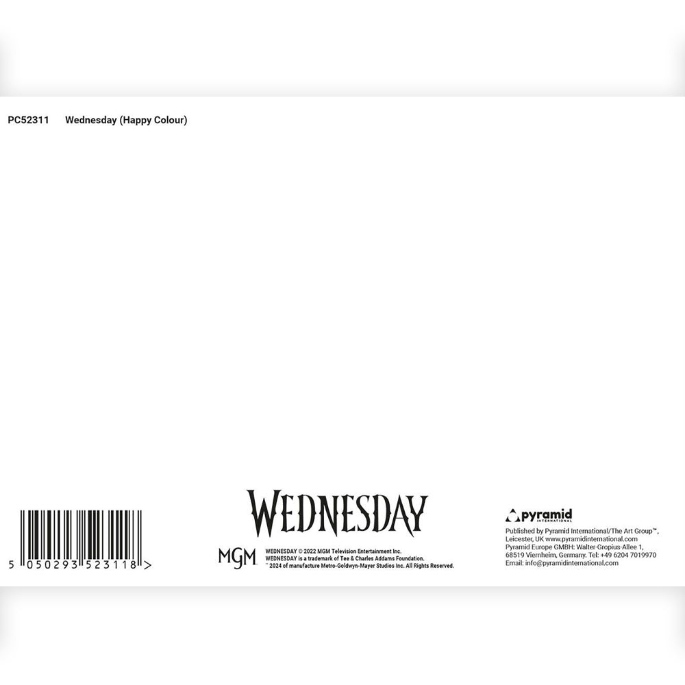 
                  
                    WEDNESDAY ウェンズデー (シーズン2 8月6日 配信 ) - HAPPY COLOUR / A6 / ポストカード・レター
                  
                