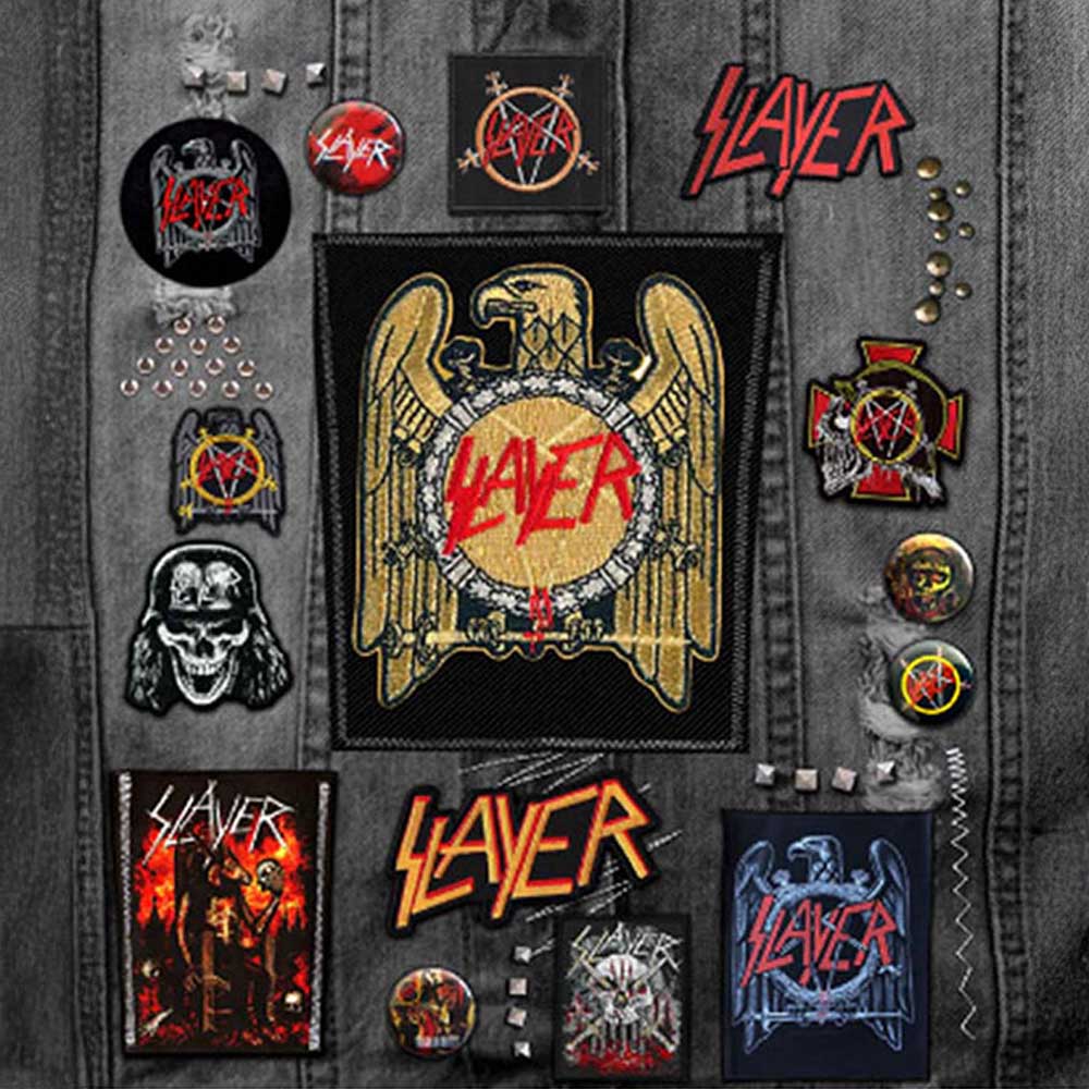 
                  
                    SLAYER スレイヤー (Kerry King 10月 来日 ) - Golden Eagle / Battle Bags / トートバッグ
                  
                