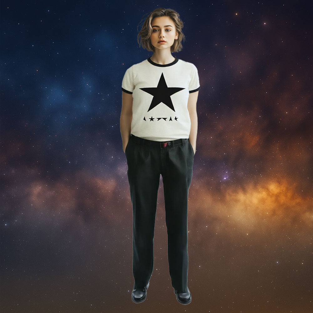 
                  
                    DAVID BOWIE デヴィッドボウイ - Blackstar Album Cover / リンガー / Tシャツ / メンズ
                  
                