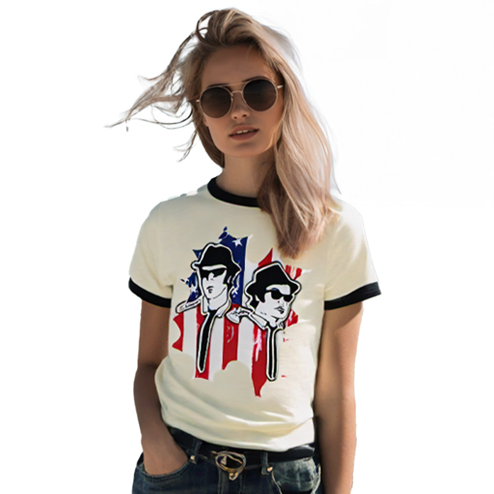 
                  
                    【予約商品】 BLUES BROTHERS ブルースブラザーズ (公開 45周年 ) - Patriotic / リンガー / Tシャツ / メンズ
                  
                