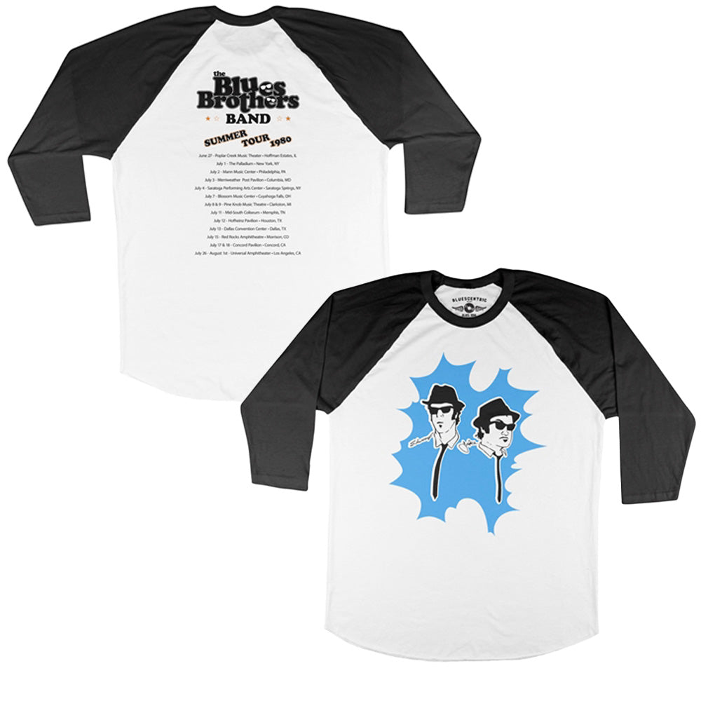 BLUES BROTHERS - (公開 45周年 ) - 1980 Tour Reissuer / 長袖 / ラグラン七分袖 / バックプリントあり / 限定エディション