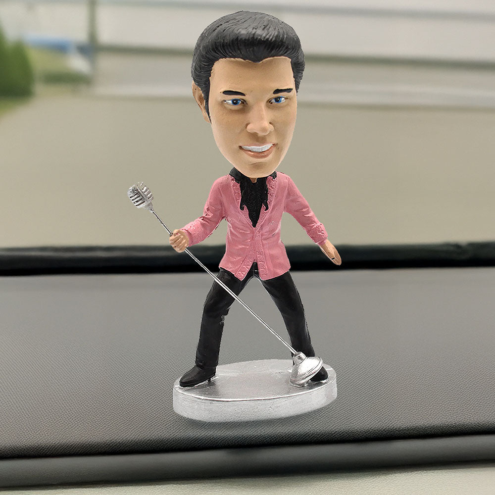 
                  
                    ELVIS PRESLEY エルヴィスプレスリー (生誕 90周年 ) - Pink Jacket / ダッシュボードワブラー / フィギュア・人形
                  
                