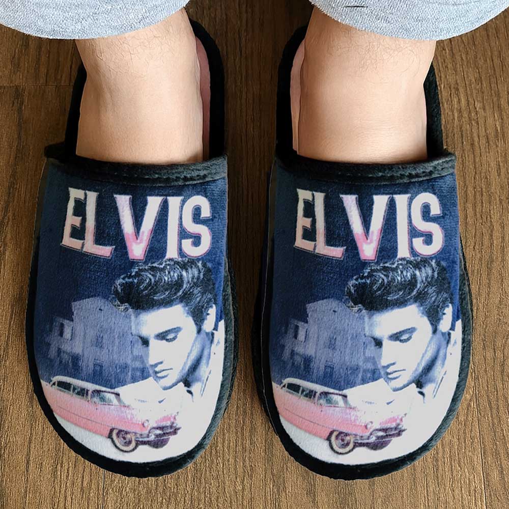 
                  
                    ELVIS PRESLEY エルヴィスプレスリー (5月 ドキュメンタリー映画 公開 ) - Pink Caddy / スリッパ
                  
                