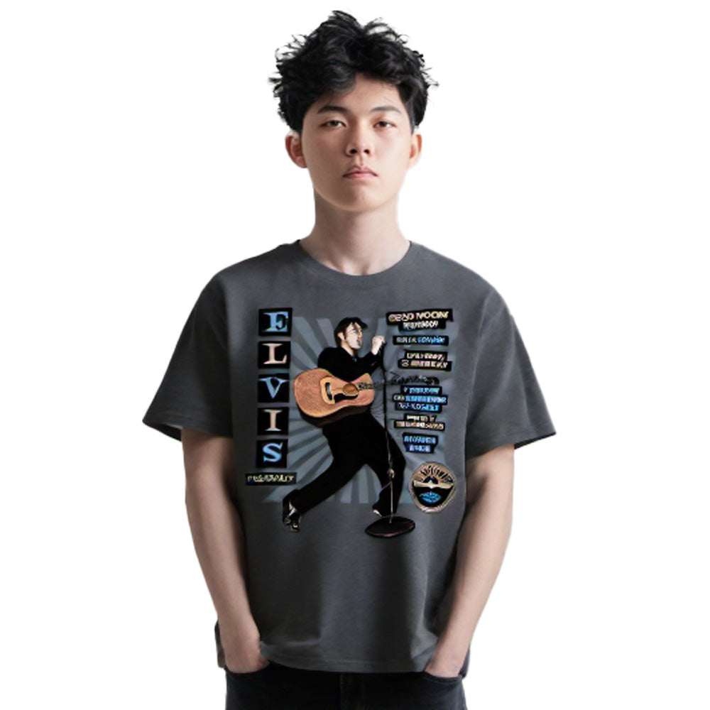 
                  
                    ELVIS PRESLEY エルヴィスプレスリー (5月 ドキュメンタリー映画 公開 ) - Elvis / Tシャツ / メンズ
                  
                