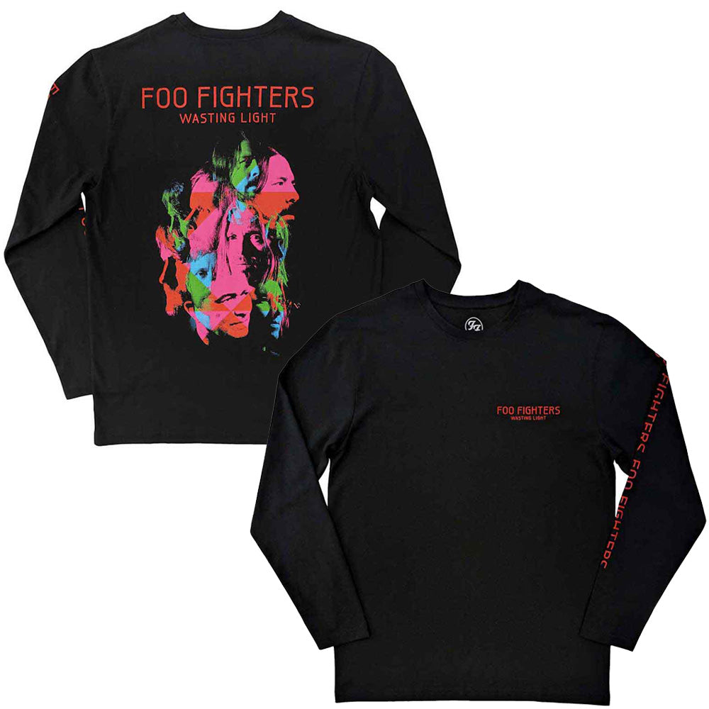FOO FIGHTERS - (10月 来日 ) - Wasting Light / バックプリントあり / スリーブプリントあり / 長袖