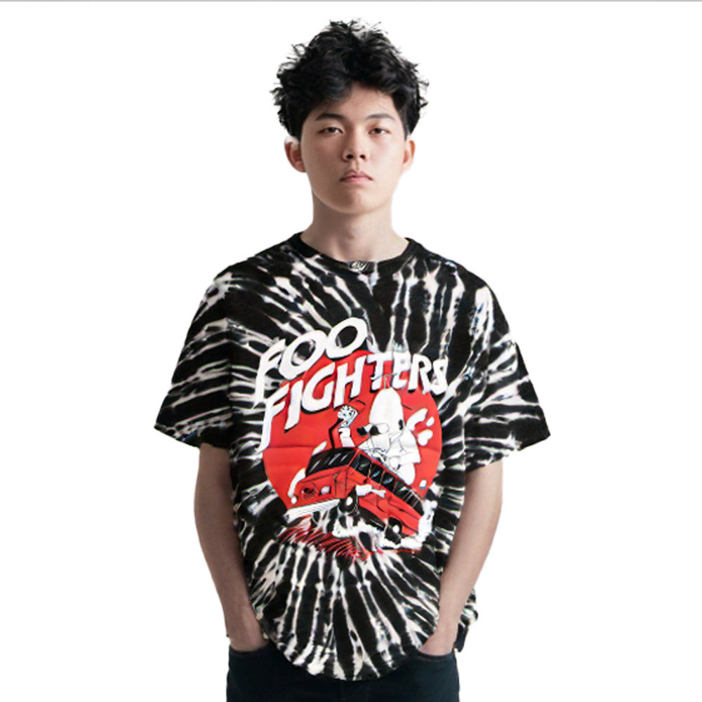 
                  
                    【予約商品】 FOO FIGHTERS フーファイターズ (10月 来日 ) - Speeding Bus / タイダイ / Tシャツ / メンズ
                  
                
