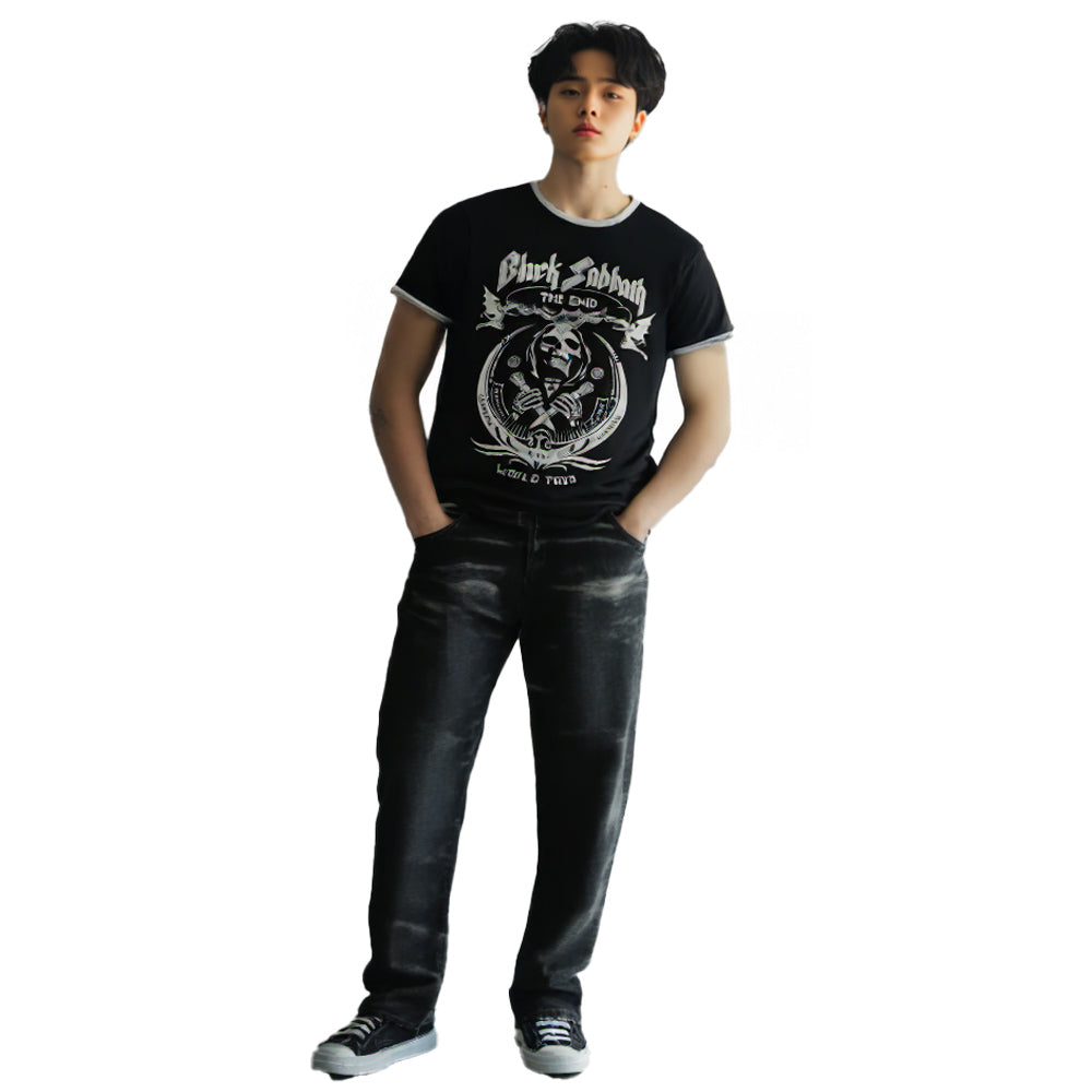 
                  
                    BLACK SABBATH ブラックサバス (OZZY OSBOURNE 追悼 ) - The End Mushroom Cloud / リンガー / Tシャツ / メンズ
                  
                