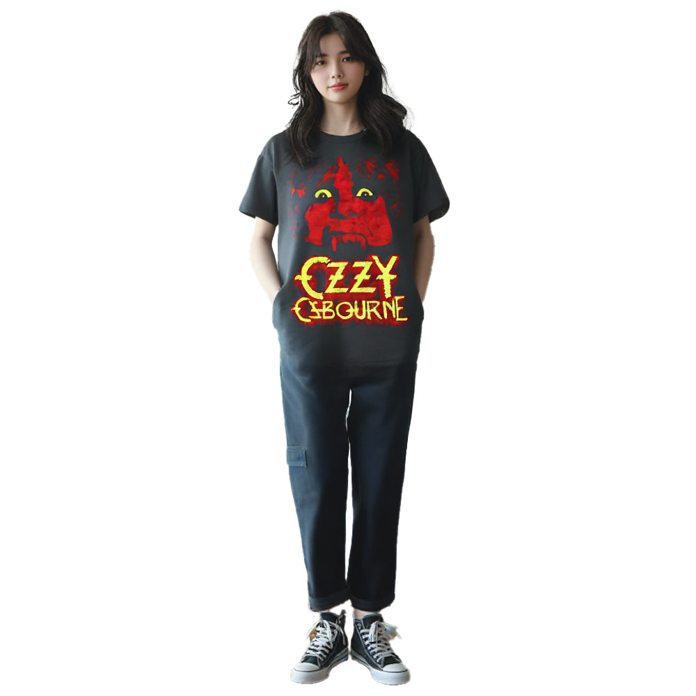 
                  
                    OZZY OSBOURNE オジーオズボーン - Yellow Eyes Jumbo / Tシャツ / メンズ
                  
                