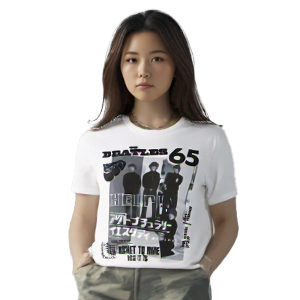 
                  
                    THE BEATLES ビートルズ (結成 65周年 ) - 1965 / Tシャツ / メンズ
                  
                