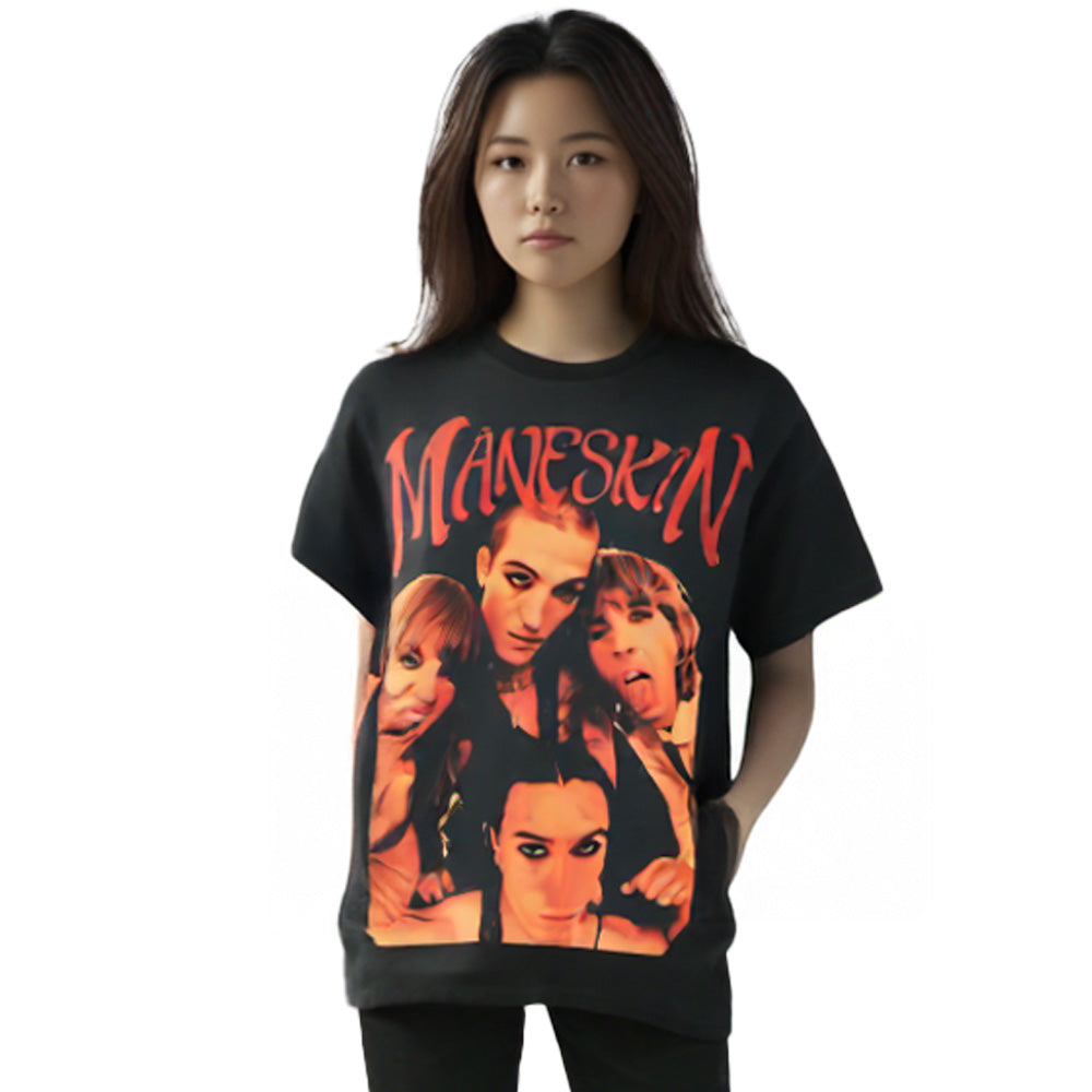 
                  
                    【予約商品】 MANESKIN マネスキン (ダミアーノ・デイヴィッド 10月 来日 ) - Group Photo / Tシャツ / メンズ
                  
                