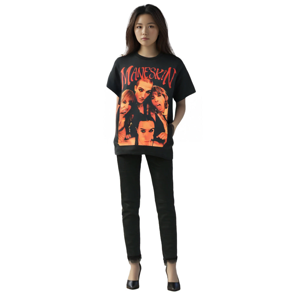 
                  
                    【予約商品】 MANESKIN マネスキン (ダミアーノ・デイヴィッド 10月 来日 ) - Group Photo / Tシャツ / メンズ
                  
                