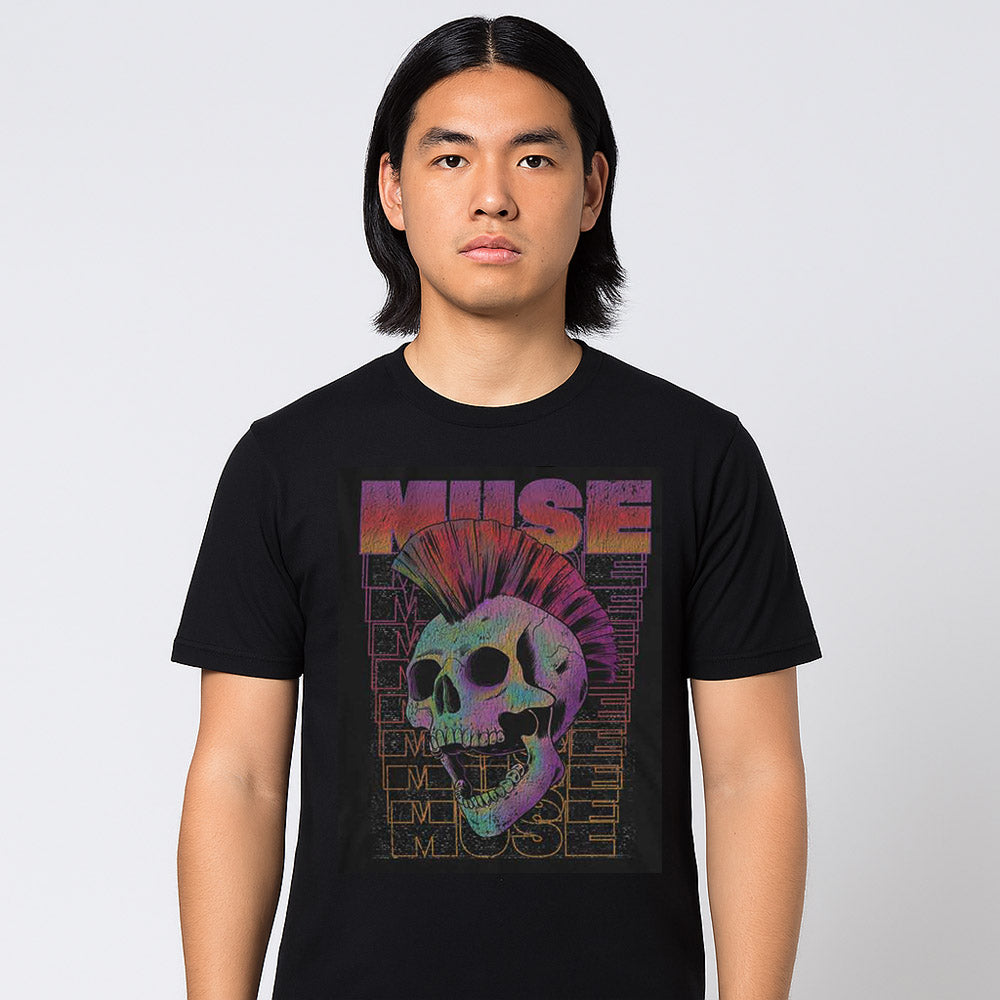 
                  
                    【予約商品】 MUSE ミューズ (9月 来日 ) - Mowhawk Skull / Tシャツ / メンズ
                  
                